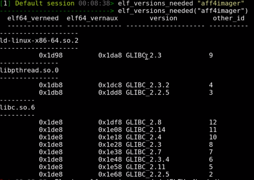 elf hacking with rekall 14