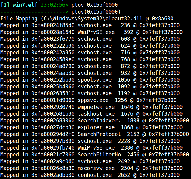 rekall and the windows pfn database 11