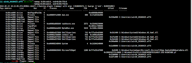 rekall and the windows pfn database 13