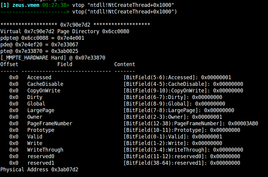 rekall and the windows pfn database 17