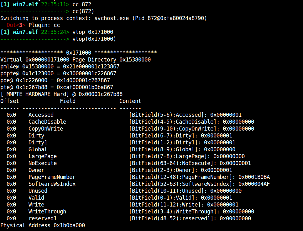 rekall and the windows pfn database 9